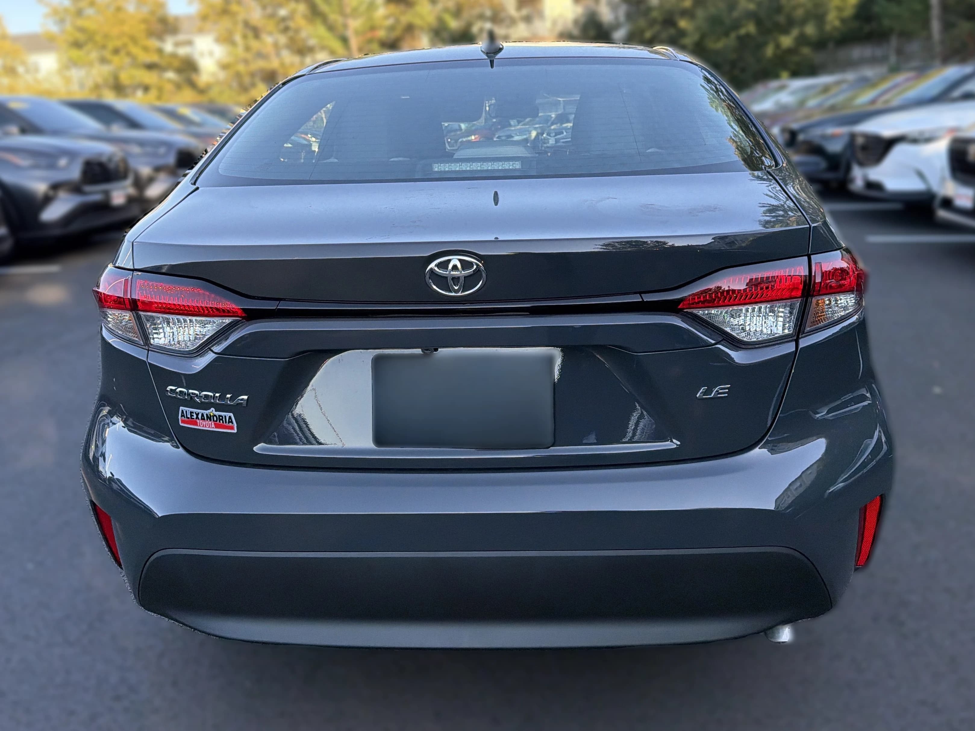 Toyota Corolla LE CVT (Natl) 2027 — side view