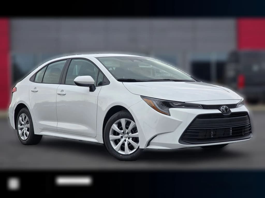 Toyota Corolla LE CVT (Natl) 2026 — side view
