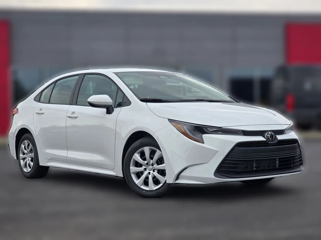 Toyota Corolla LE CVT (Natl) 2026 — side view