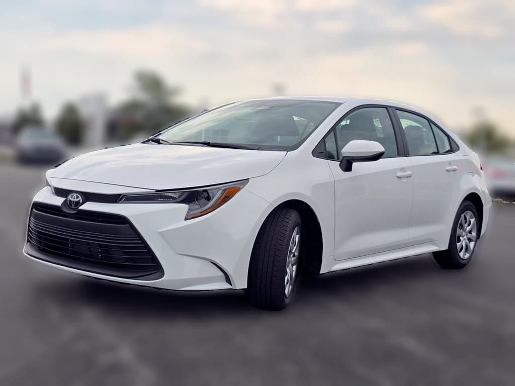 Toyota Corolla LE CVT (Natl) 2026 — side view