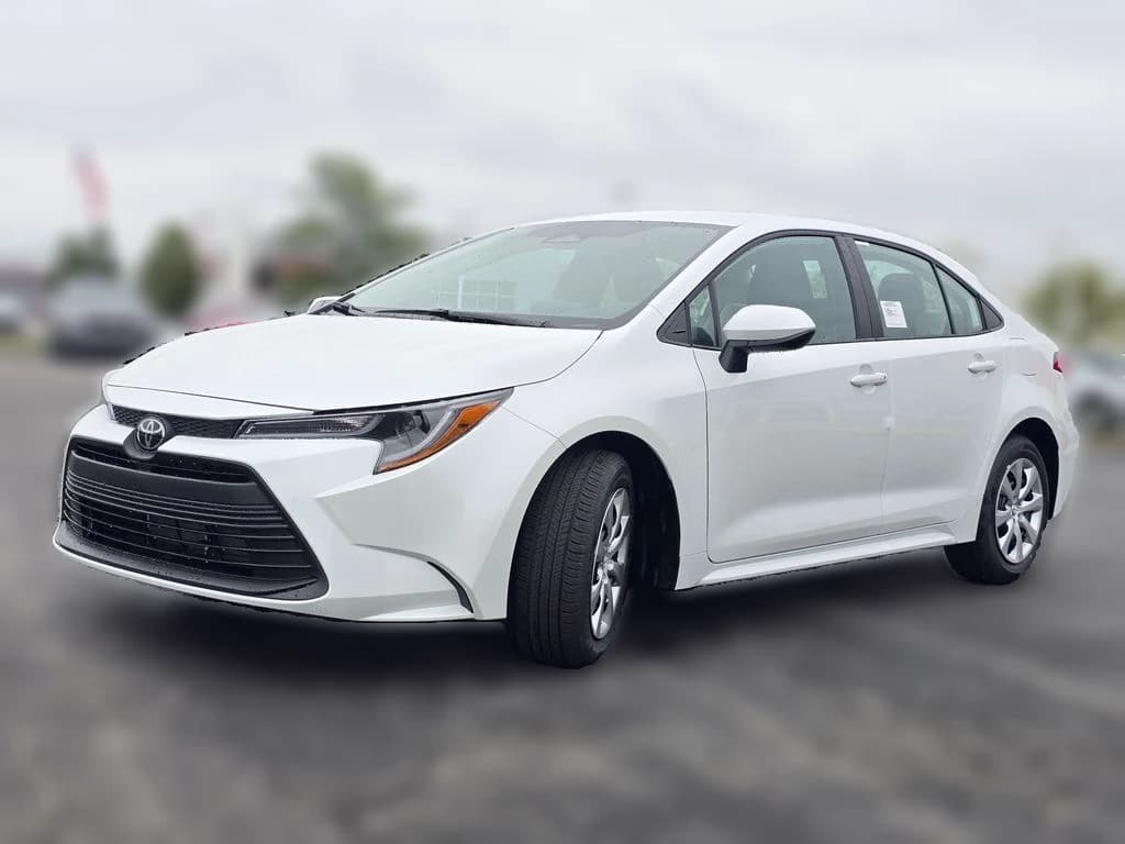 Toyota Corolla LE CVT (Natl) 2026 — side view