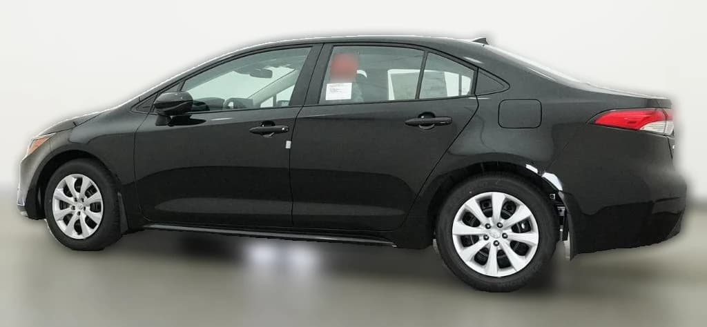 Toyota Corolla LE CVT (Natl) 2026 — side view