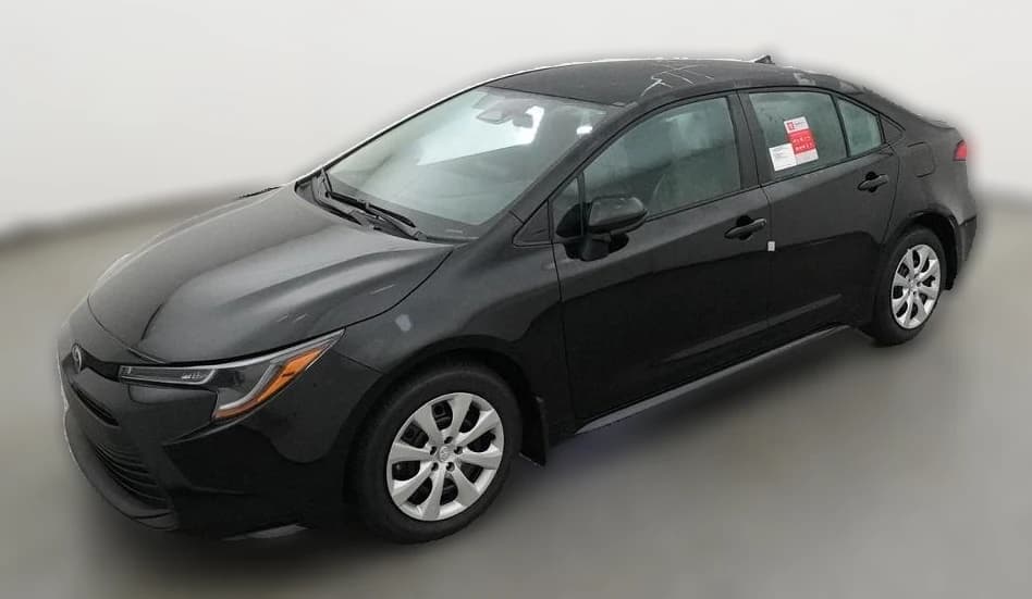 Toyota Corolla LE CVT (Natl) 2026 — side view
