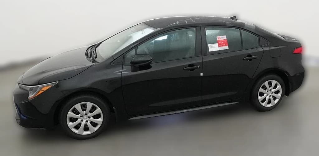 Toyota Corolla LE CVT (Natl) 2026 — side view