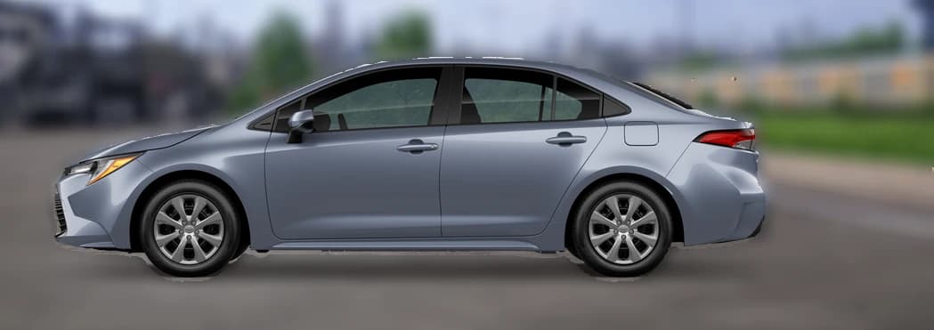 Toyota Corolla LE CVT (Natl) 2026 — side view