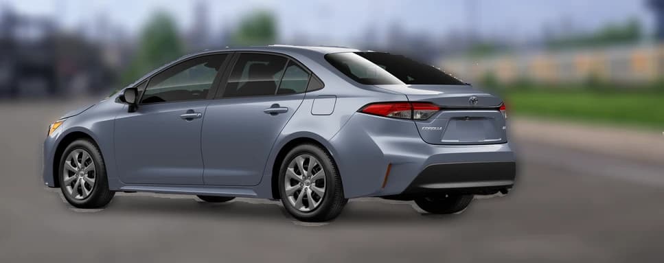 Toyota Corolla LE CVT (Natl) 2026 — side view
