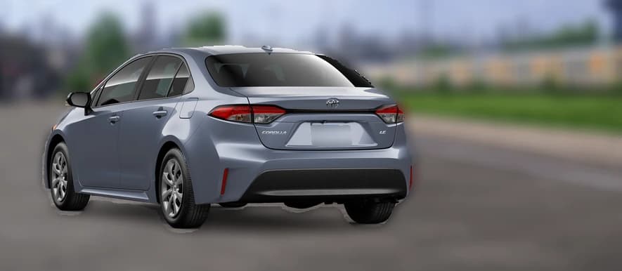 Toyota Corolla LE CVT (Natl) 2026 — side view