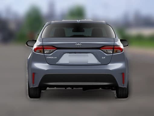 Toyota Corolla LE CVT (Natl) 2026 — side view