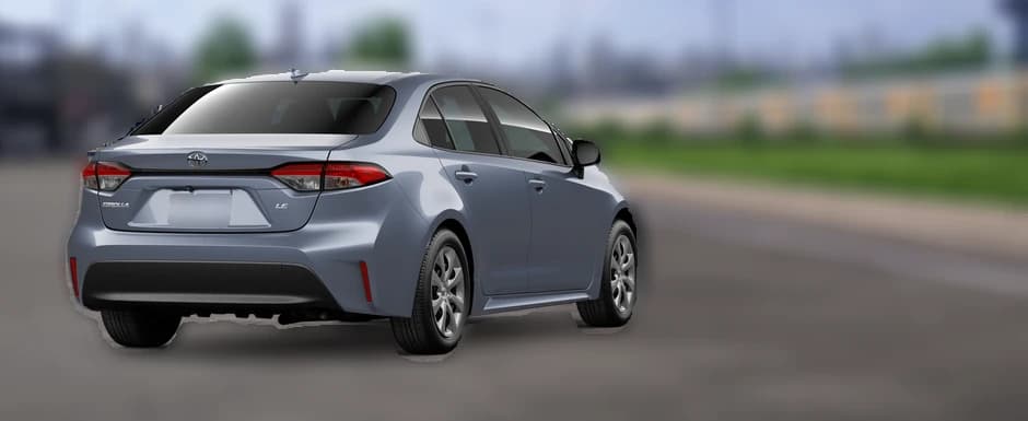 Toyota Corolla LE CVT (Natl) 2026 — side view
