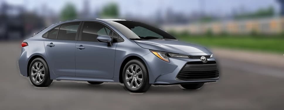Toyota Corolla LE CVT (Natl) 2026 — side view