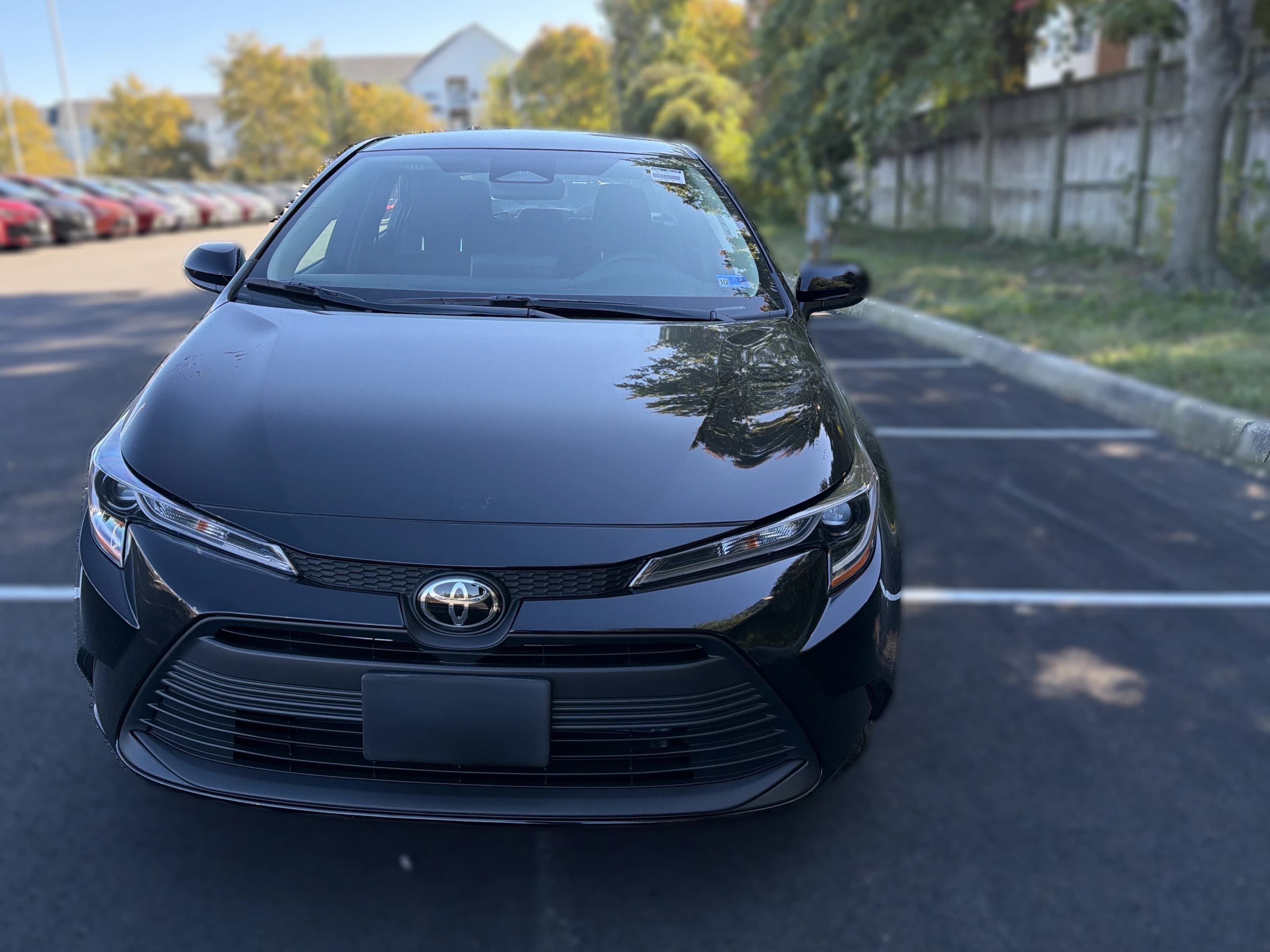 Toyota Corolla LE CVT (Natl) 2027 — side view