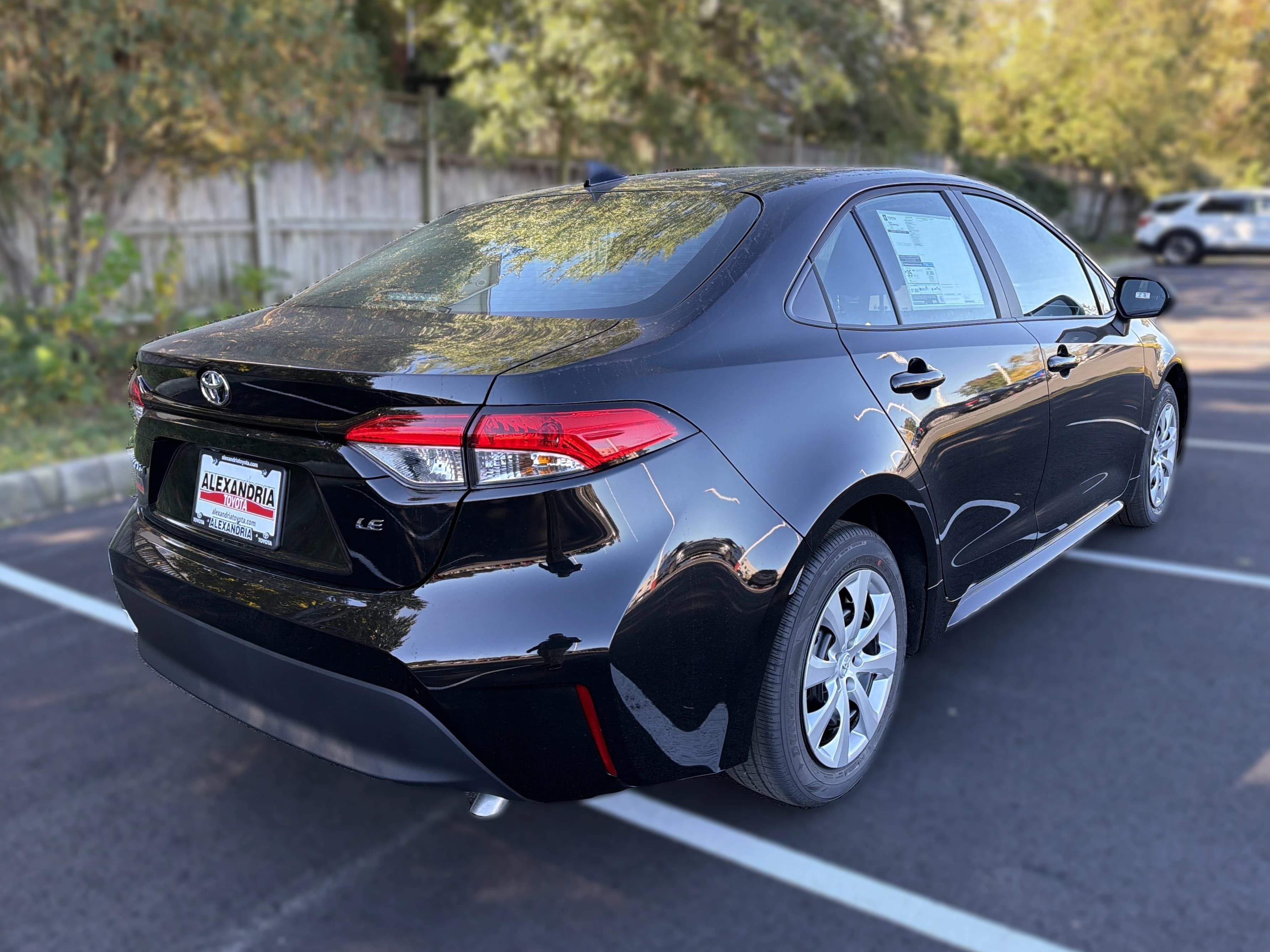 Toyota Corolla LE CVT (Natl) 2027 — side view