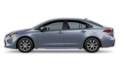 Toyota Corolla LE CVT (Natl) 2027 — side view