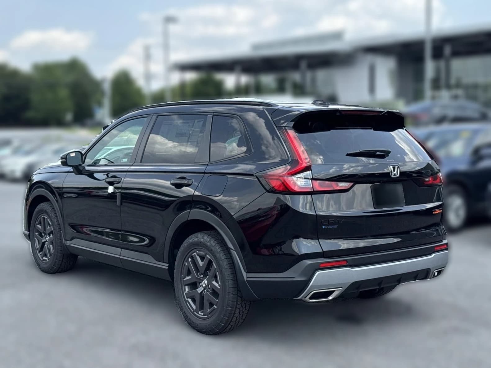 Honda CR-V Hybrid TrailSport AWD 2026 — side view