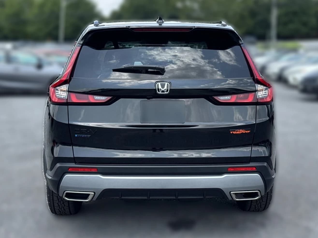 Honda CR-V Hybrid TrailSport AWD 2026 — side view
