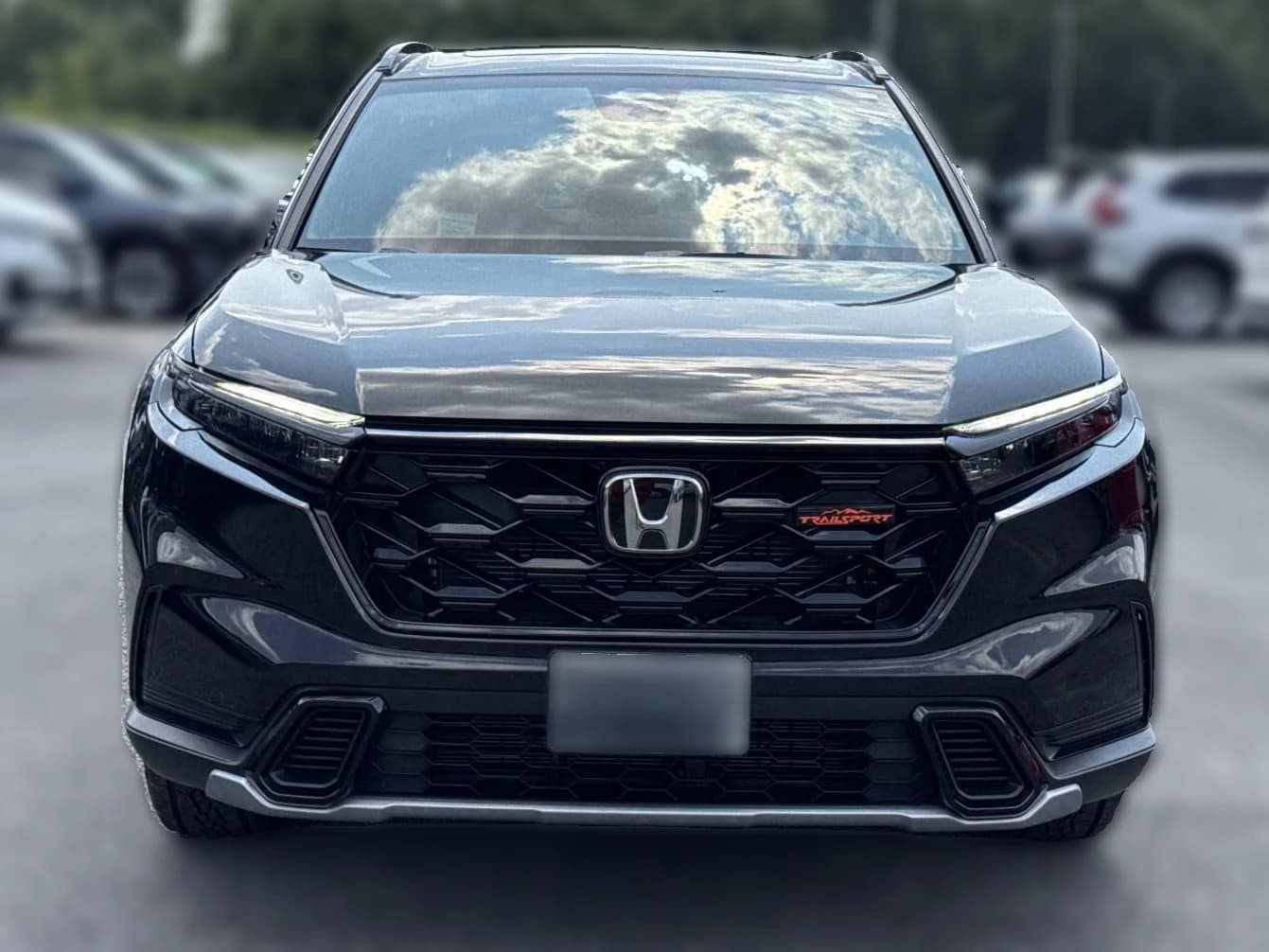 Honda CR-V Hybrid TrailSport AWD 2026 — side view