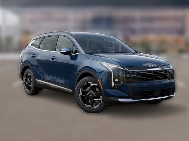 Kia Sportage Hybrid EX AWD 2027 — side view