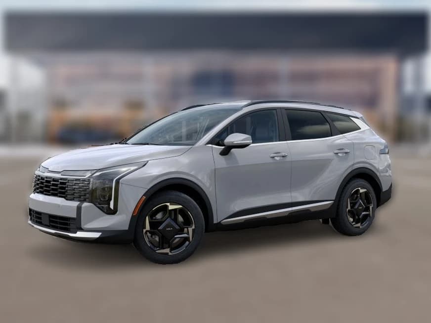 Kia Sportage Hybrid EX AWD 2027 — side view
