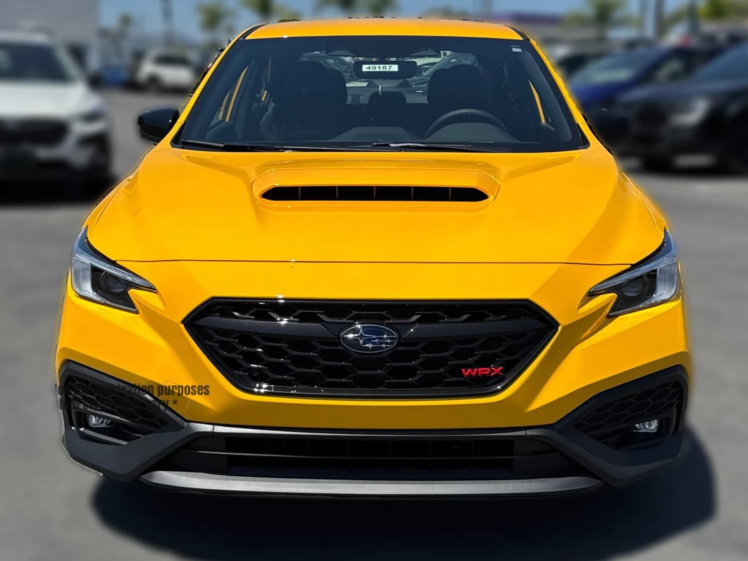 Subaru WRX Series.Yellow Manual 2026 — side view
