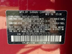 Subaru Outback Premium AWD 2026 — side view