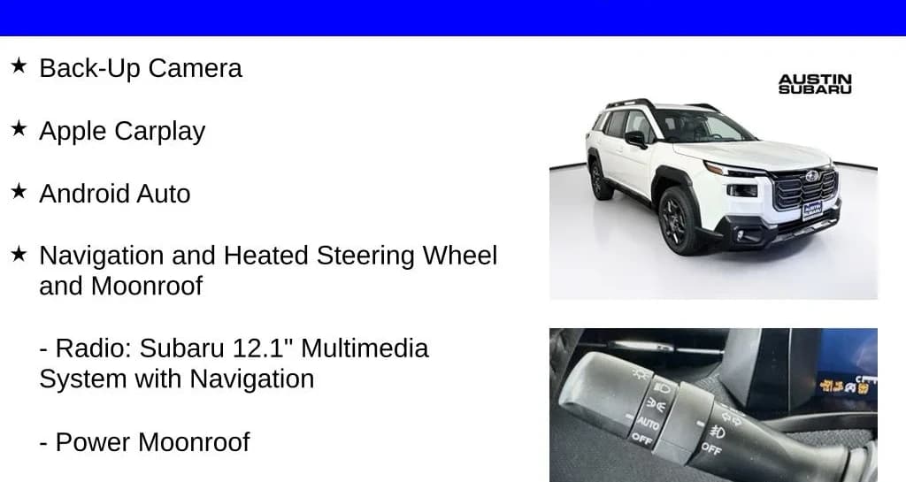 Subaru Outback Premium AWD 2026 — side view