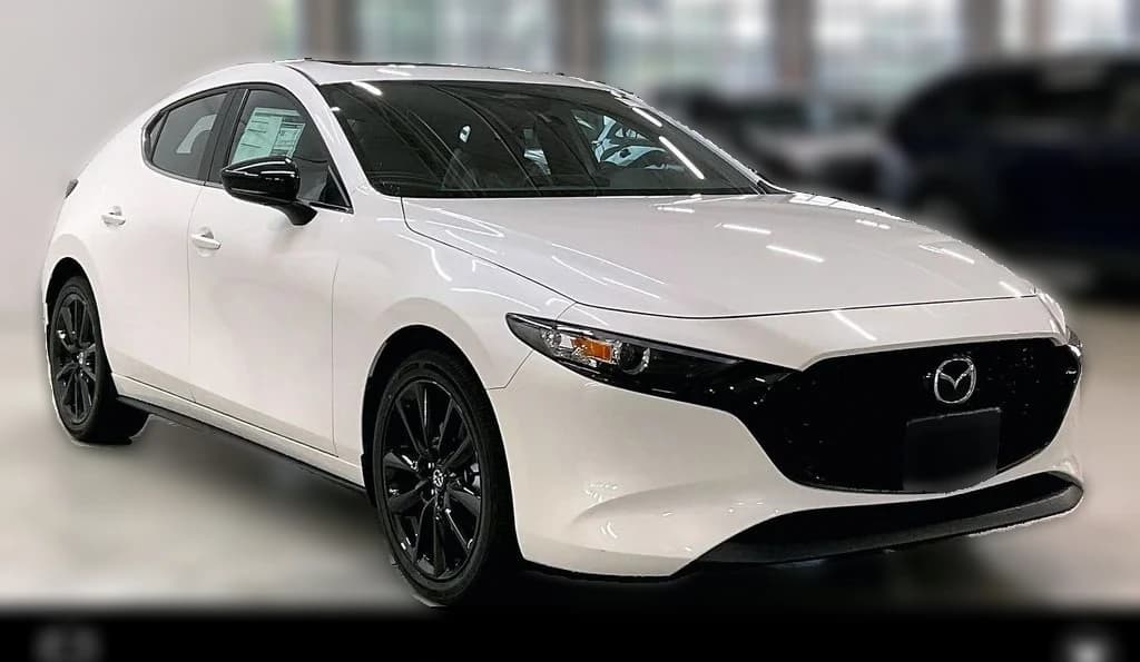 Mazda Mazda3 Hatchback 2.5 S Carbon Edition Auto AWD 2026 — side view
