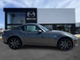 Mazda MX-5 Miata RF Grand Touring Auto 2026 — side view