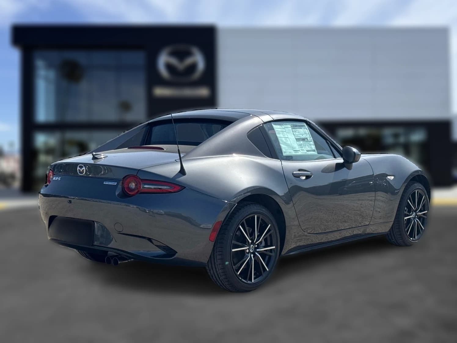 Mazda MX-5 Miata RF Grand Touring Auto 2026 — side view