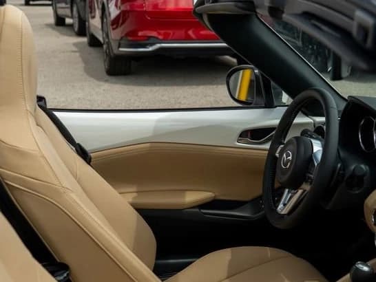 Mazda MX-5 Miata RF Grand Touring Auto 2026 — side view