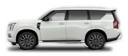 Nissan Armada Platinum Reserve 4x4 2026 — side view