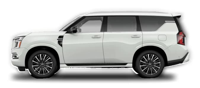 Nissan Armada Platinum Reserve 4x4 2026 — side view