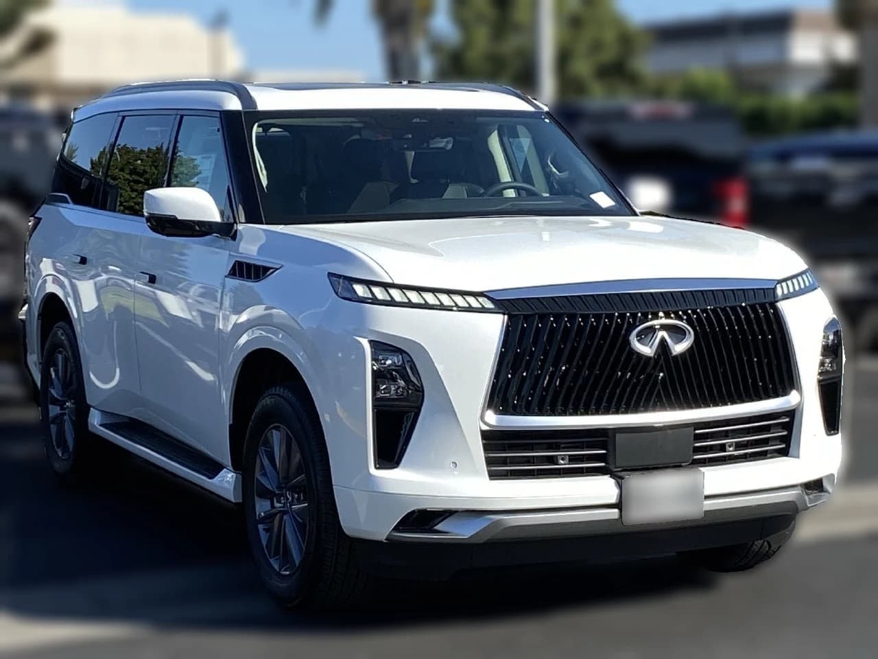 INFINITI QX80 PURE AWD 2027 — side view