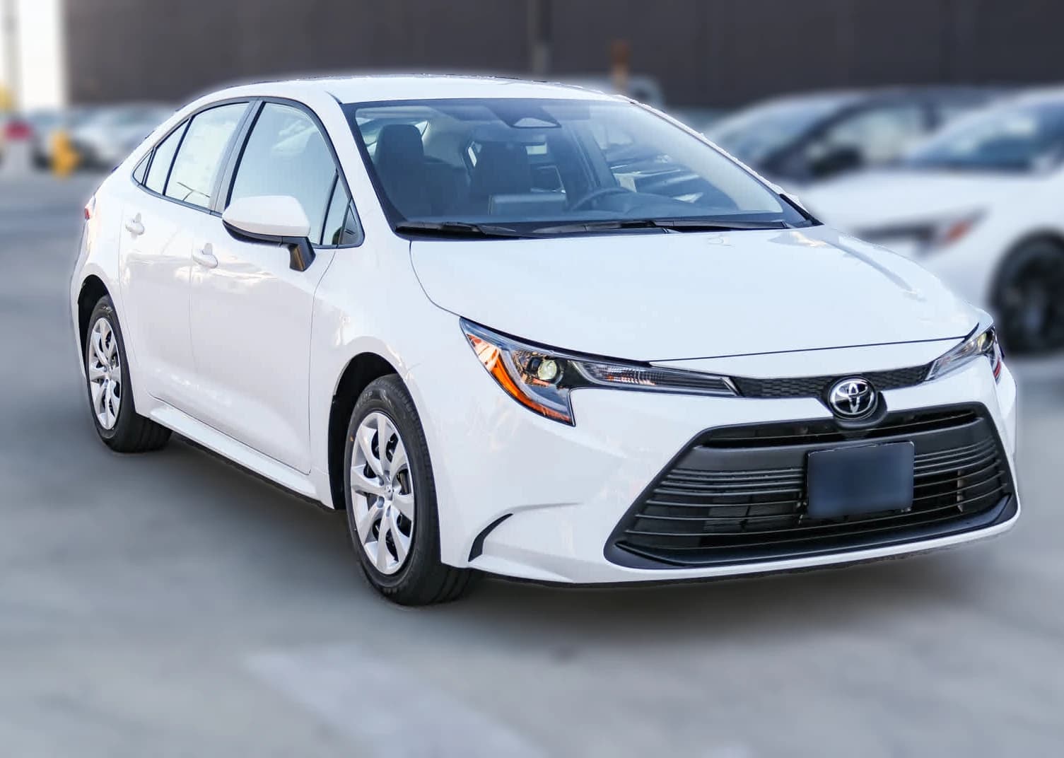 Toyota Corolla LE CVT (Natl) 2027 — side view