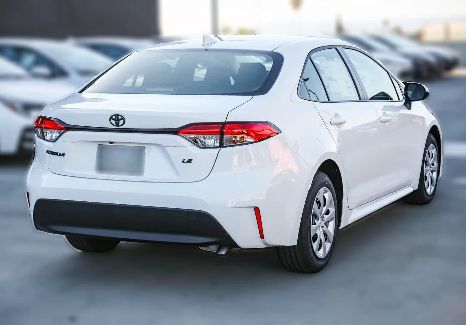 Toyota Corolla LE CVT (Natl) 2027 — side view