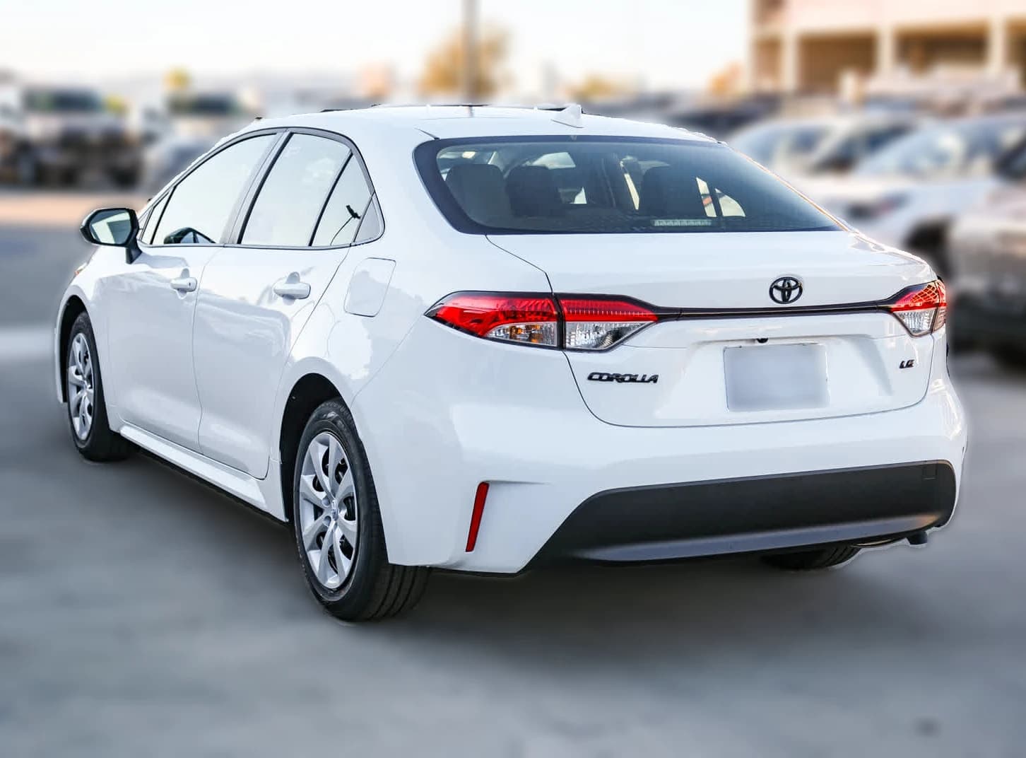 Toyota Corolla LE CVT (Natl) 2027 — side view