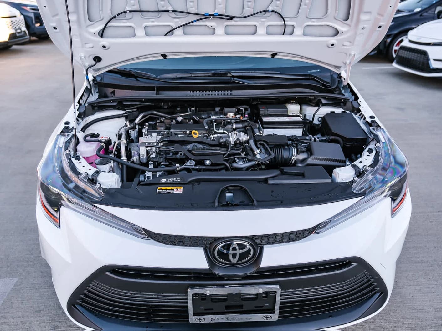 Toyota Corolla LE CVT (Natl) 2027 — side view
