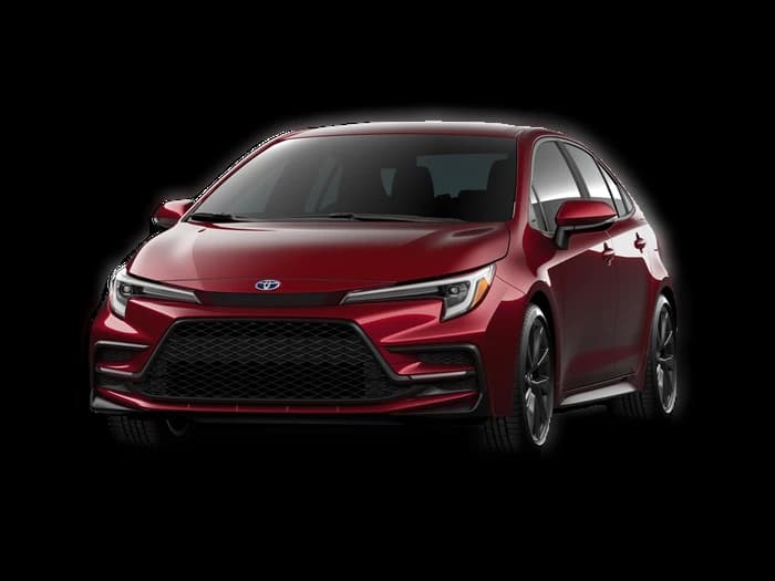 Toyota Corolla Hybrid SE FWD (Natl) 2025 — side view