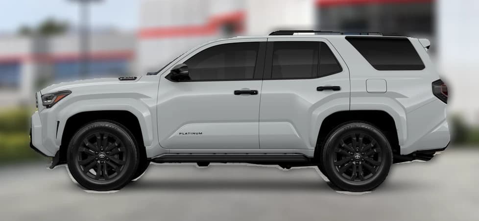 Toyota 4Runner Hybrid Platinum 4WD (Natl) 2026 — side view
