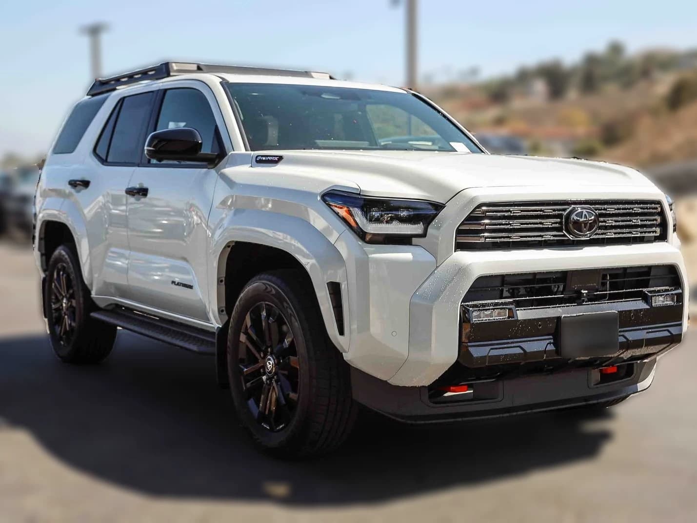 Toyota 4Runner Hybrid Platinum 4WD (Natl) 2026 — side view