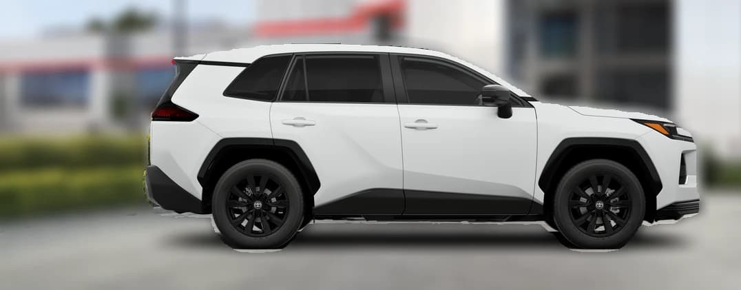 Toyota RAV4 SE AWD (Natl) 2026 — side view
