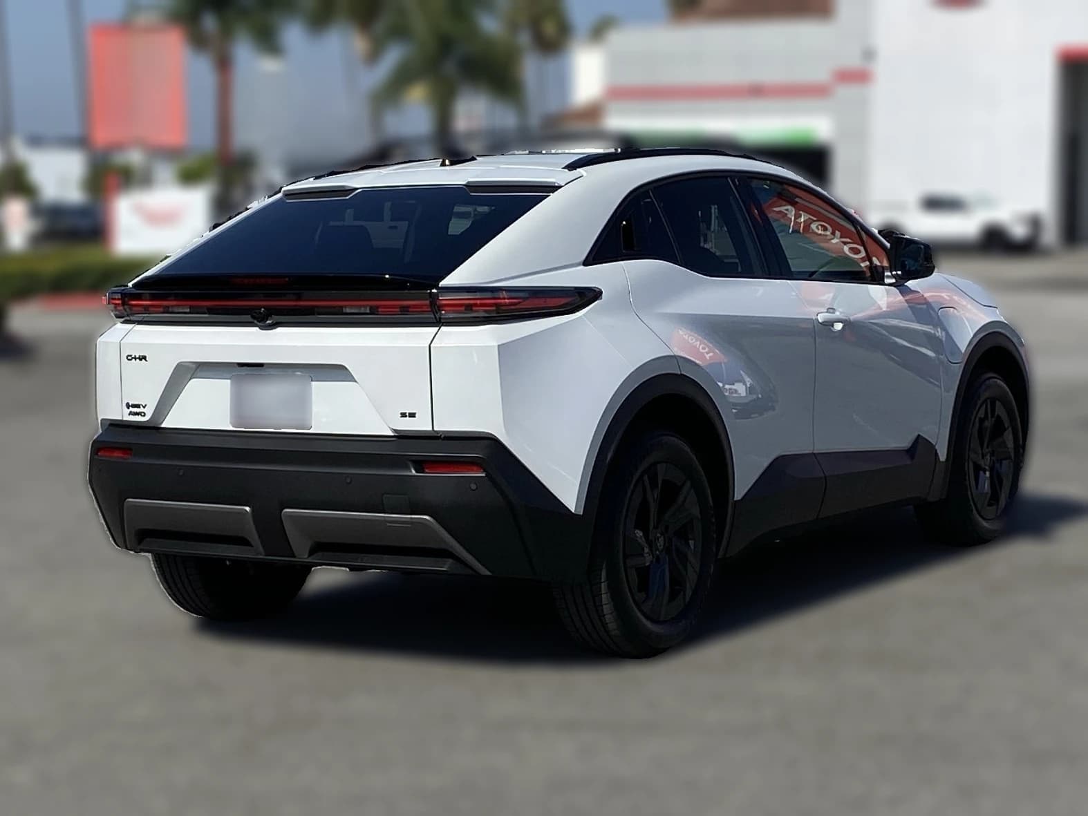Toyota C-HR SE AWD (Natl) 2026 — side view