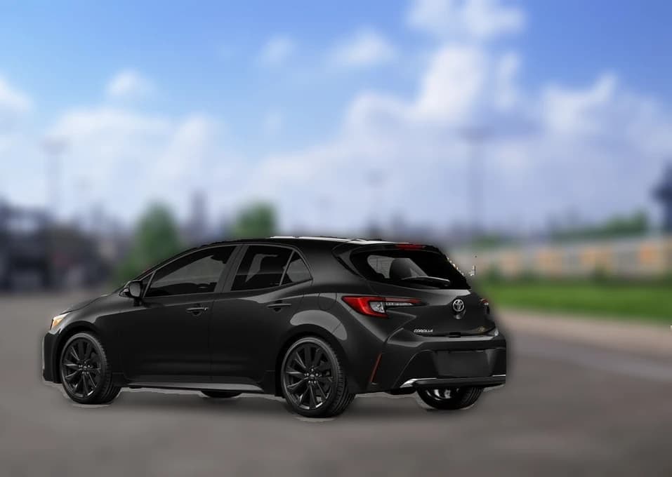 Toyota Corolla Hatchback XSE CVT (Natl) 2027 — side view