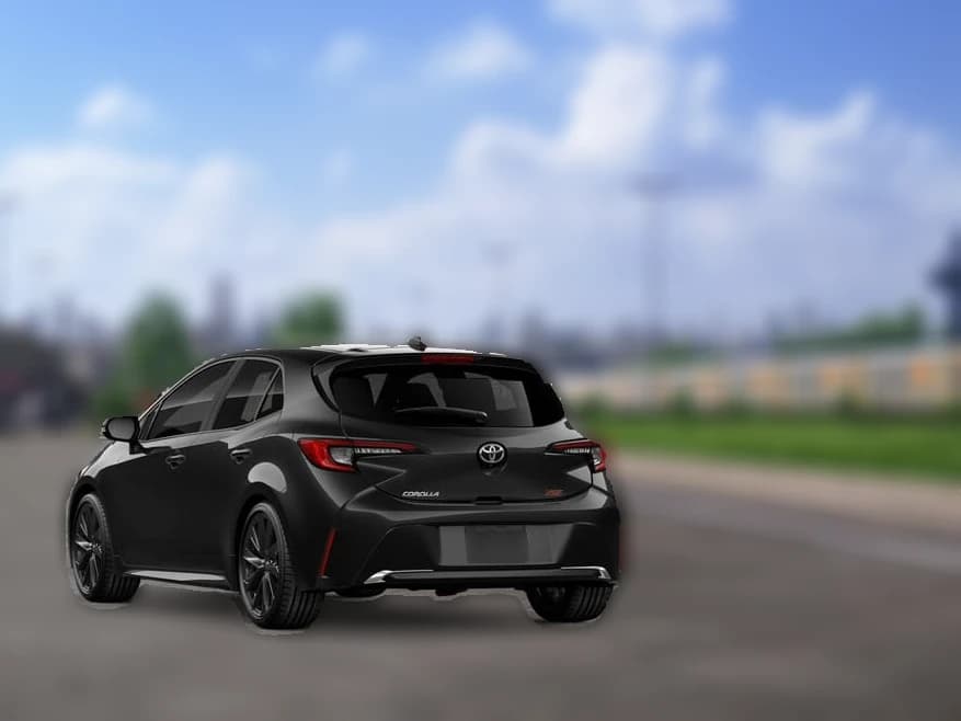 Toyota Corolla Hatchback XSE CVT (Natl) 2027 — side view