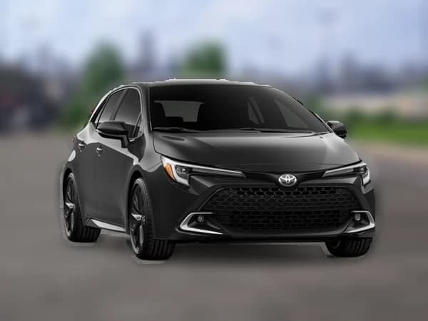 Toyota Corolla Hatchback XSE CVT (Natl) 2027 — side view