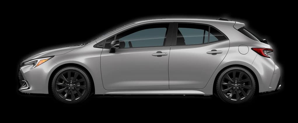 Toyota Corolla Hatchback XSE CVT (Natl) 2026 — side view