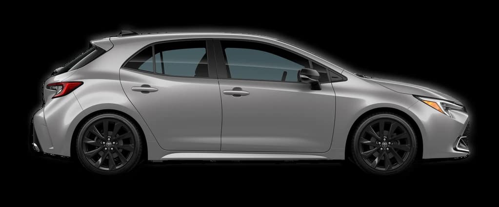 Toyota Corolla Hatchback XSE CVT (Natl) 2026 — side view