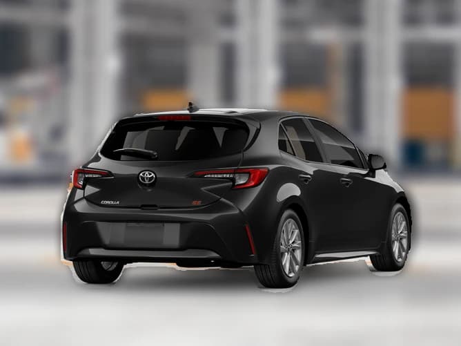Toyota Corolla Hatchback SE CVT (Natl) 2027 — side view