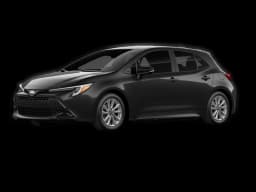Toyota Corolla Hatchback SE CVT (Natl) 2027 — side view