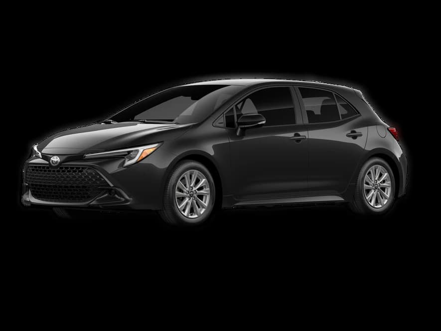 Toyota Corolla Hatchback SE CVT (Natl) 2027 — side view