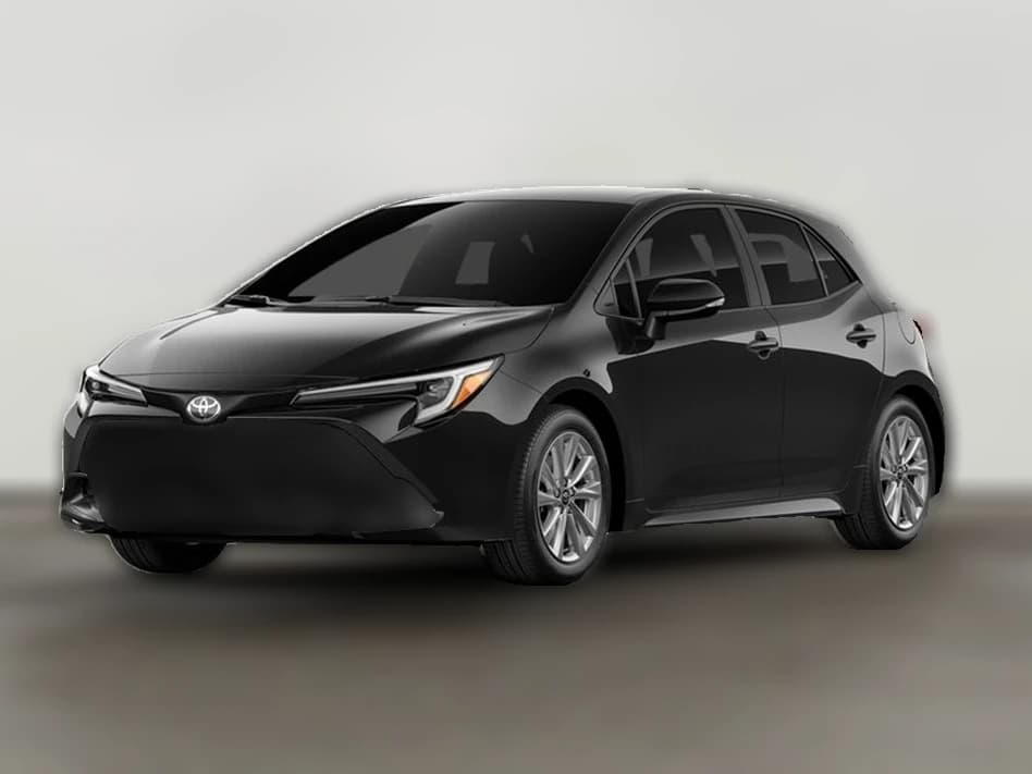 Toyota Corolla Hatchback SE CVT (Natl) 2027 — side view